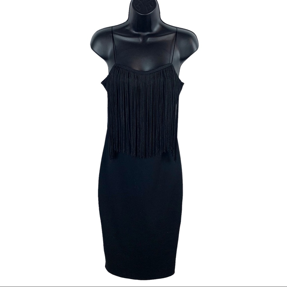 Zara Dress, Spaghetti strap with Fringe